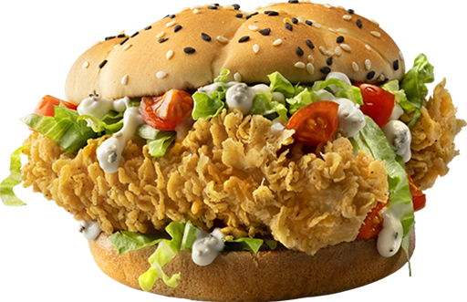 Шефбургер Джуниор Оригинальный в КФС меню 2024 с ценами и фото на сегодня