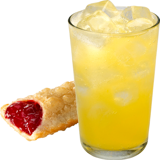 КФС купон на Имбирный лимонад + Пирожок клубника-сливочный сыр/Пирожок с вишней