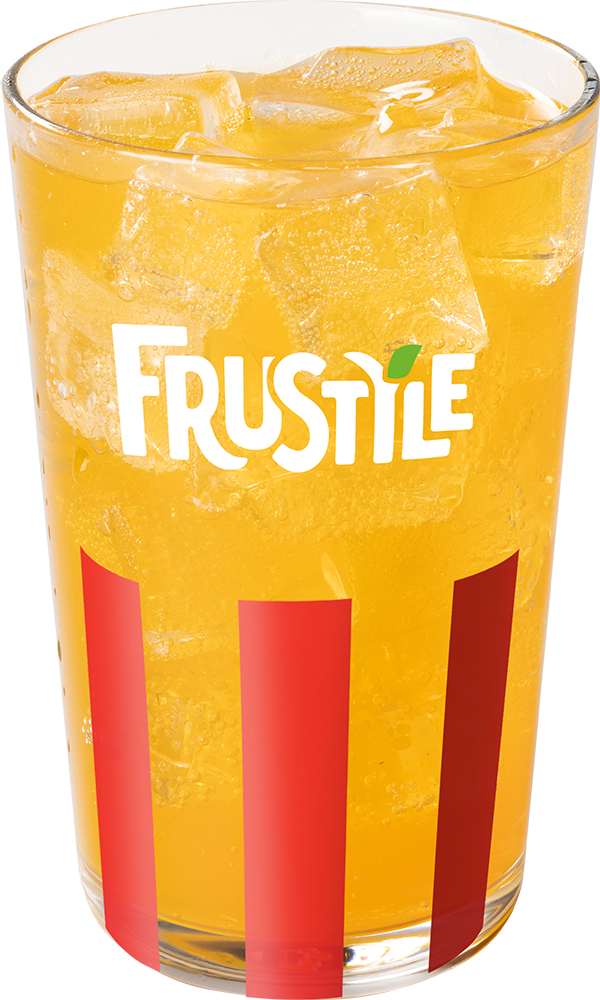 КФС купон на Лимонад Фрустайл Апельсин - удовольствие с первого глотка! Цитрусовый напиток отлично освежает и создает солнечное настроение в любое время года.