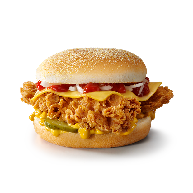Чизбургер с Луком в КФС — цена, калорийность, состав, вес и фото