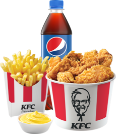 Комбо 1 (Сандерс Баскет Новый) — цена, калорийность, состав, вес и фото в KFC