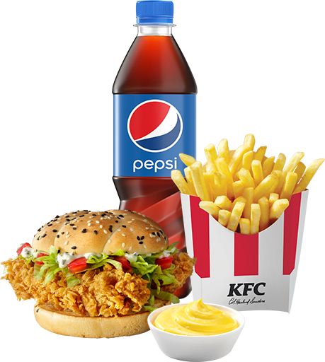 Комбо 2 (Шефбургер Джуниор) в КФС — цена, калорийность, состав, вес и фото
