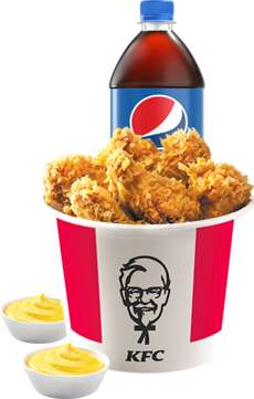 Комбо 5 (Баскет L) — цена, калорийность, состав, вес и фото в KFC