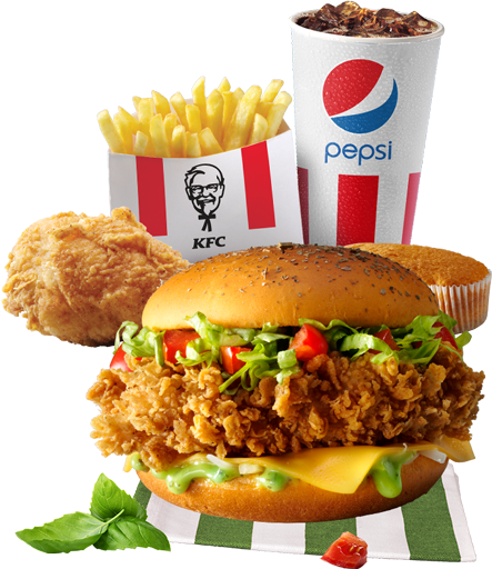 ЛанчБаскет 5 за 250 с ножкой — цена, калорийность, состав, вес и фото в KFC