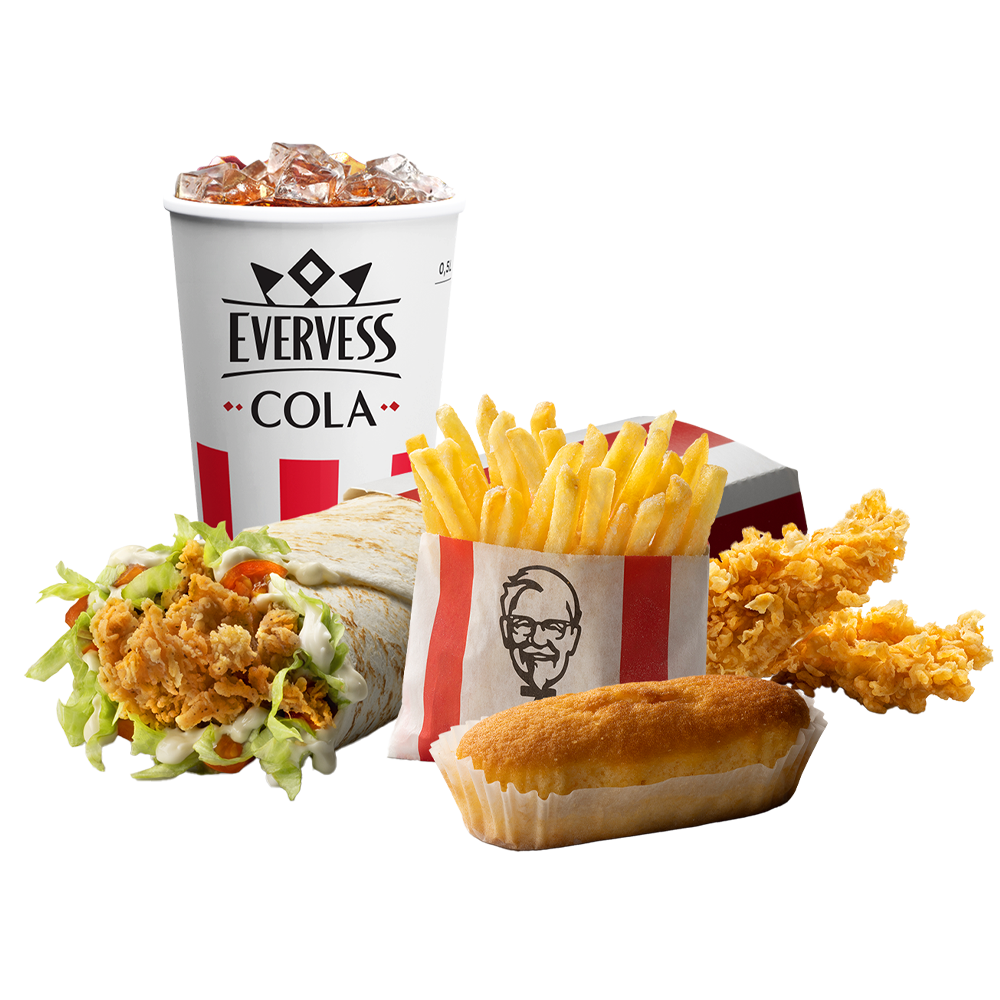 ЛанчБаскет 5 за 300 — цена, калорийность, состав, вес и фото в KFC