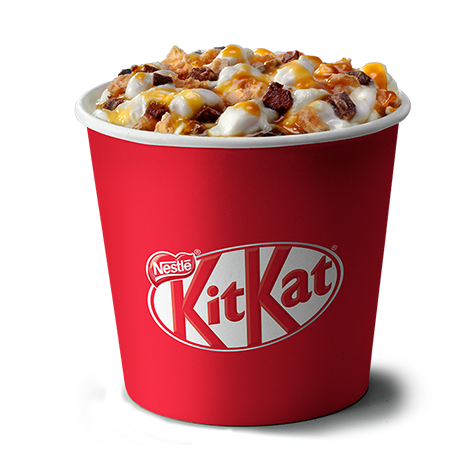 Мороженое Кит Кат в КФС — цена, калорийность, состав, вес и фото