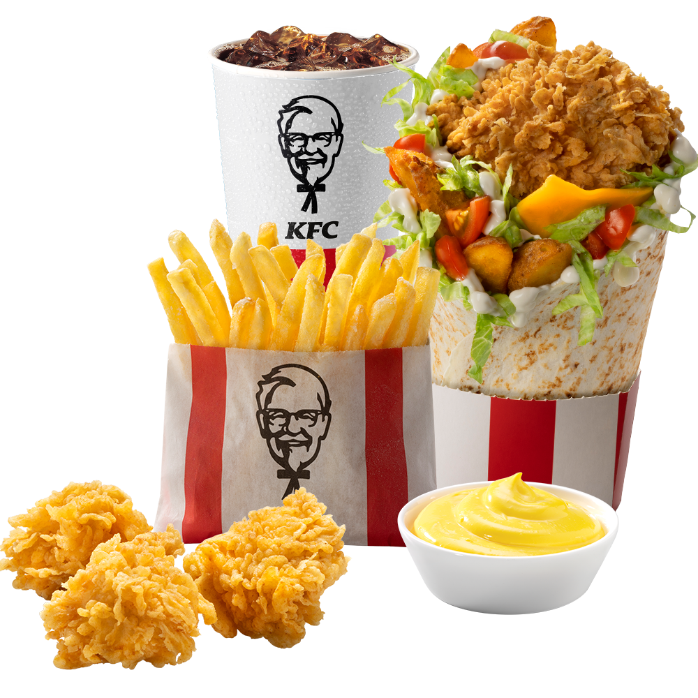Обед с Боксмастером — цена, калорийность, состав, вес и фото в KFC
