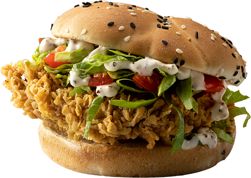 Сандвич Киссбургер в КФС — цена, калорийность, состав, вес и фото