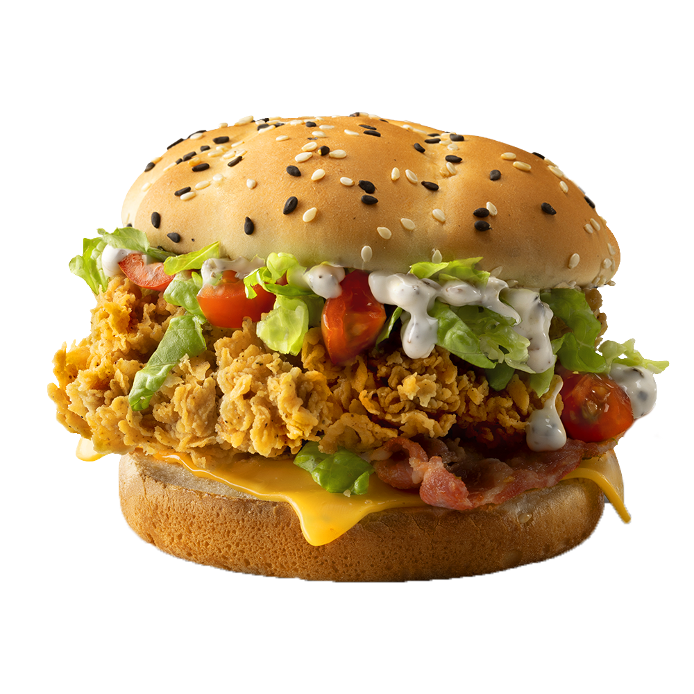 Шефбургер Де Люкс Оригинальный в КФС меню 2023 с ценами и фото на сегодня