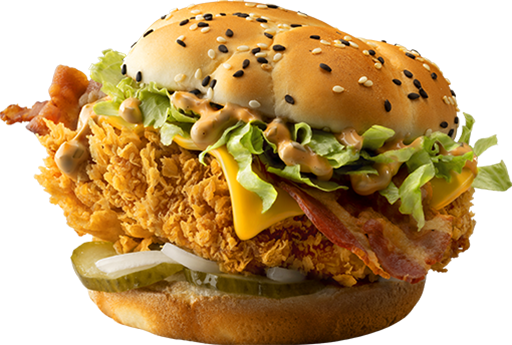 Шефбургер Де Люкс Острый в КФС — цена, калорийность, состав, вес и фото